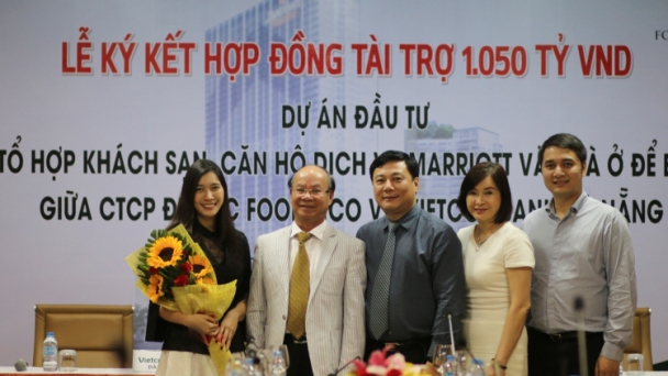 Vietcombank Đà Nẵng ký kết Hợp đồng tín dụng tài trợ vốn đầu tư Dự án Marriot